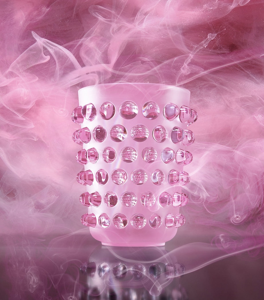 Lalique Rose Nebula Mossi vase 31cm, imported from the UK