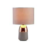 Argos Home touch table lamp in grey and copper, UK version
