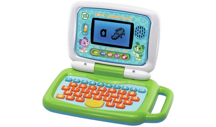 LeapFrog 2 in 1 Laptop Touch - Green GOODS Argos