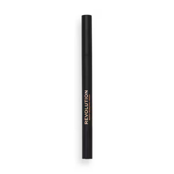 Revolution Hair Stroke Brow Pen Medium Brown, imported from the UK