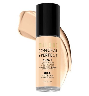 Milani Conceal + Perfect 2-In-1 Foundation GOODS Boots 00A Porcelain  