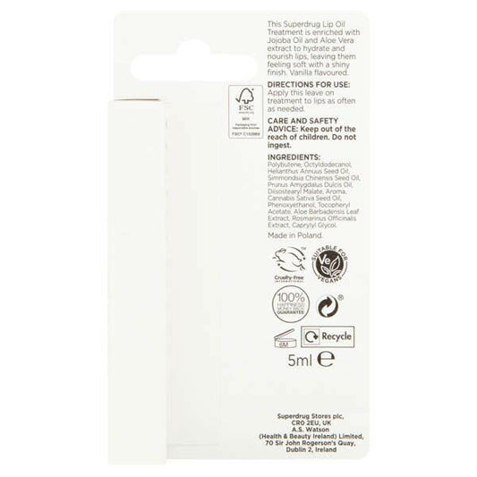 Superdrug Lip Oil Treatment 5ml