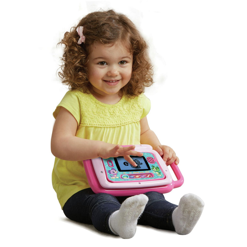 LeapFrog educational laptop in pink, imported from the UK