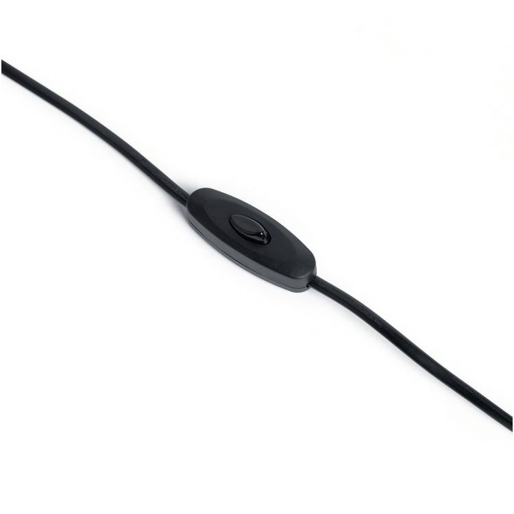 Habitat matt black swing arm desk lamp (British brand)