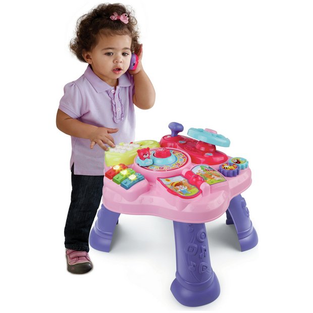 VTech Little Star activity table in pink - British product
