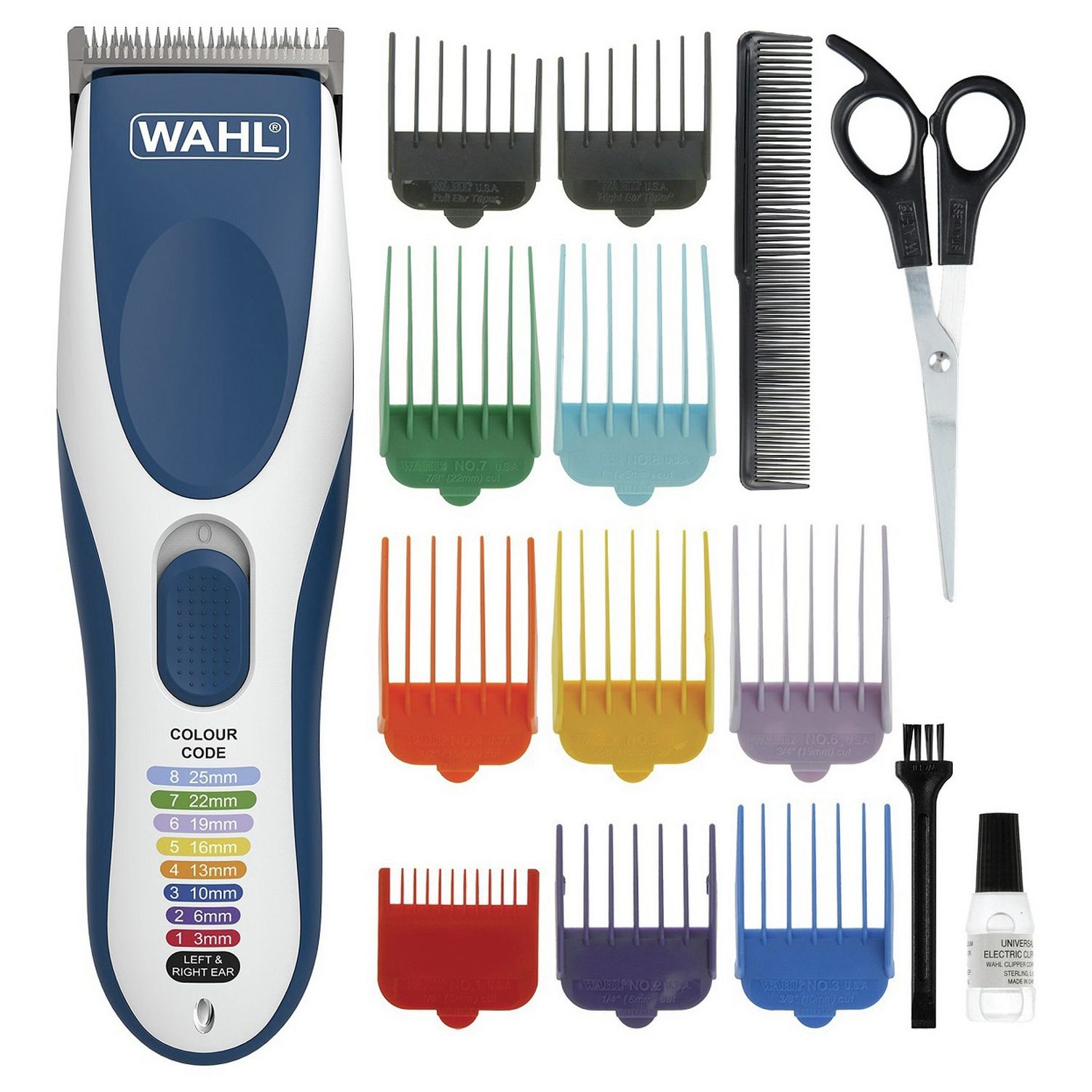 Wahl Colour Pro Cordless hair clipper - British product