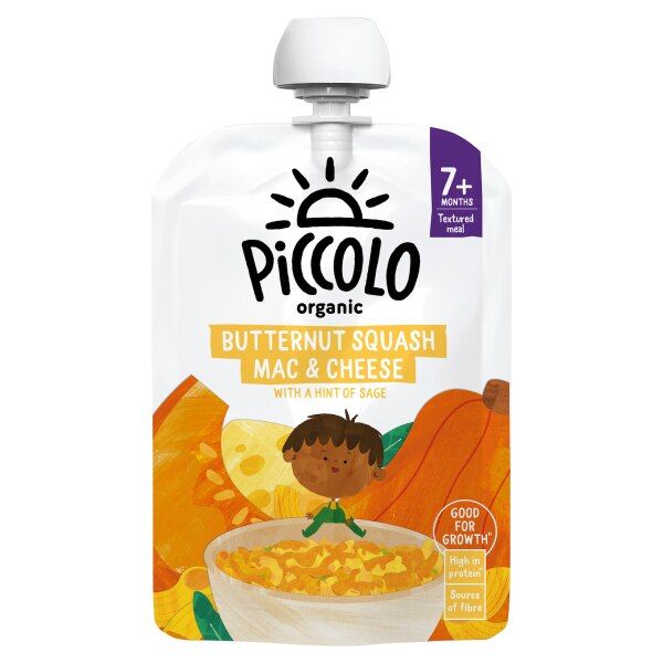 Piccolo Organic Butternut Squash Mac & Cheese 130g St 2