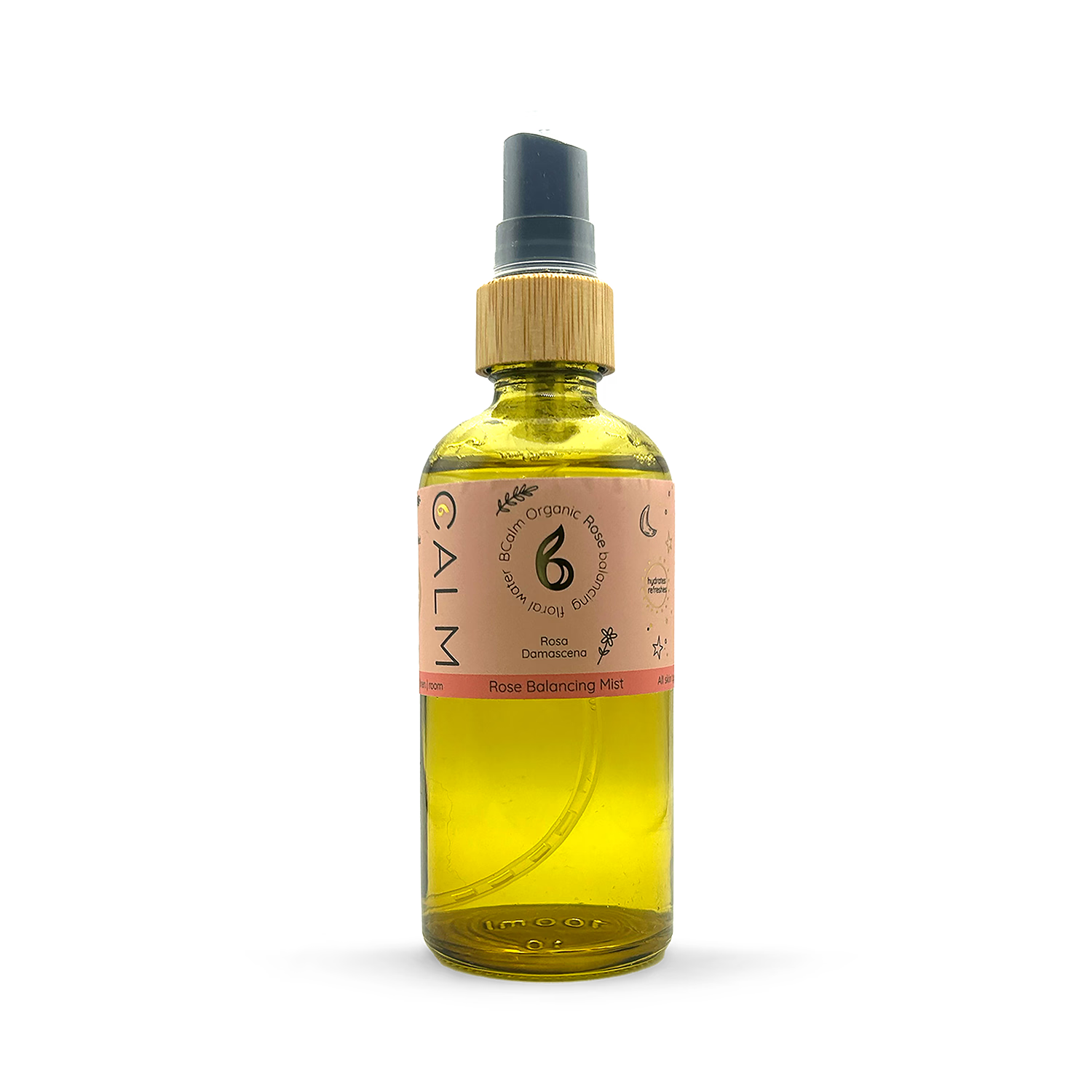 B Calm organic rose mist toner 100 ml, imported from the UK