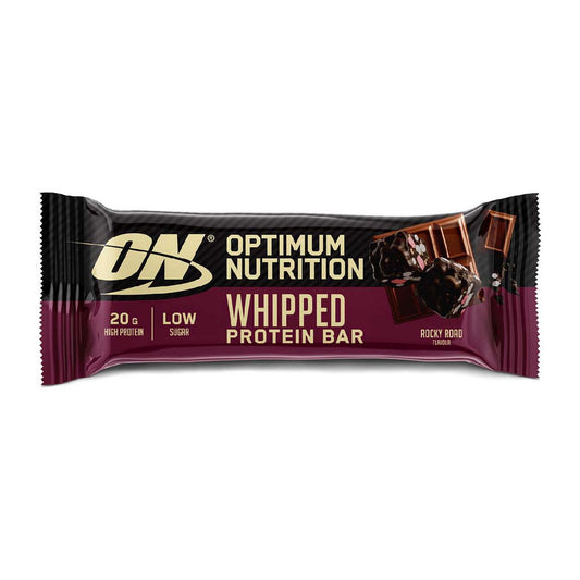 Optimum Nutrition Whipped Protein Bar Rocky Road 60g Weight Management Boots   