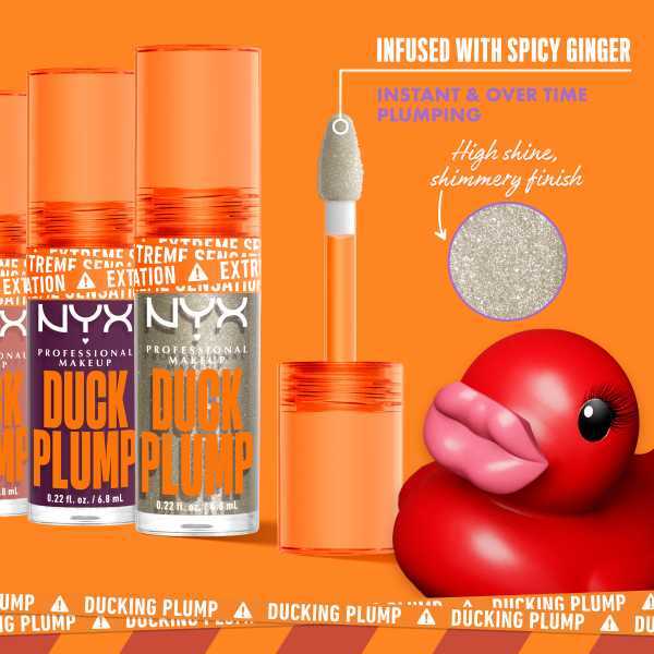 NYX Professional Makeup Duck Plump lip gloss - British product