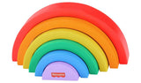 Fisher-Price wooden stacking rainbow toy - British product