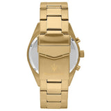 Maserati watch blue dial gold bracelet 43mm, UK version