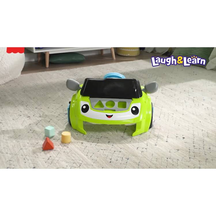 Fisher Price Laugh & Learn Sit & Steer Driver activity toy (British brand)