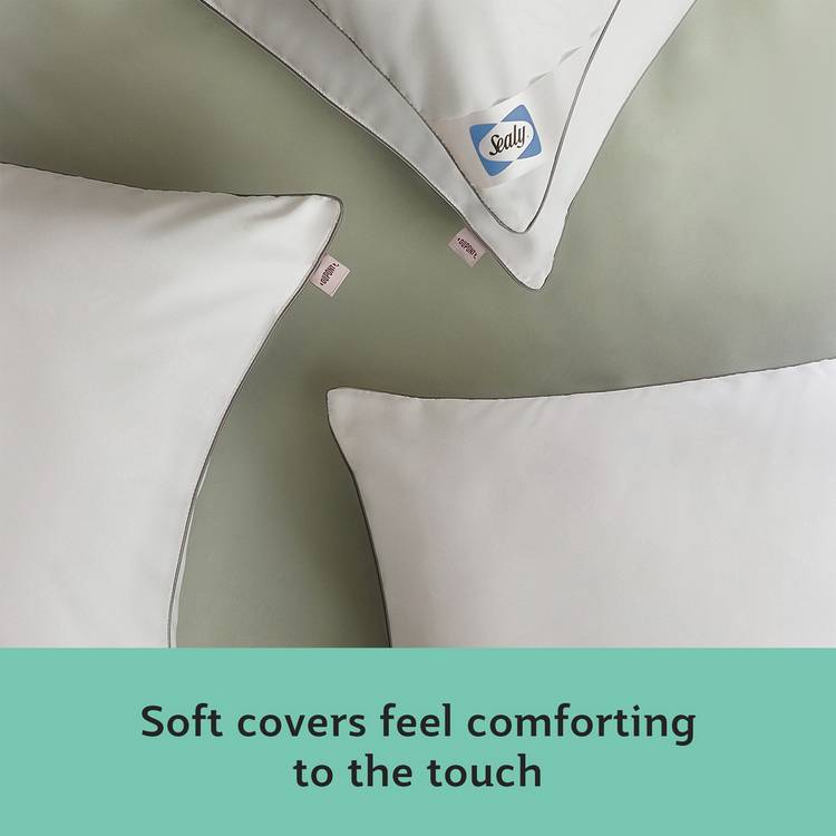 Sealy anti-allergy medium firm pillow 4-pack, UK version