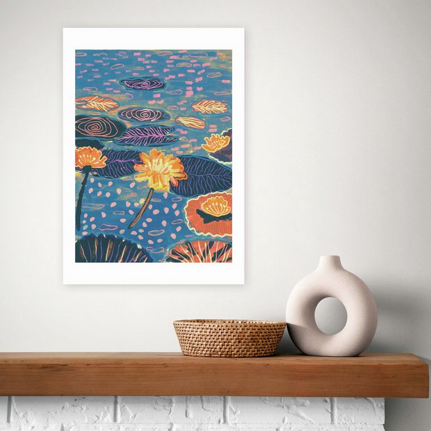 East End Prints magic pond art print A3 (British brand)