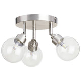 Argos Home chrome 3-light spotlight with adjustable shades, imported from the UK