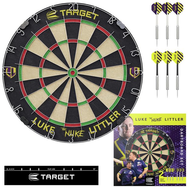 Target Luke Littler dartboard set (British brand)