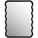 Habitat Black Wiggle Wall Mirror 60x80cm, imported from the UK