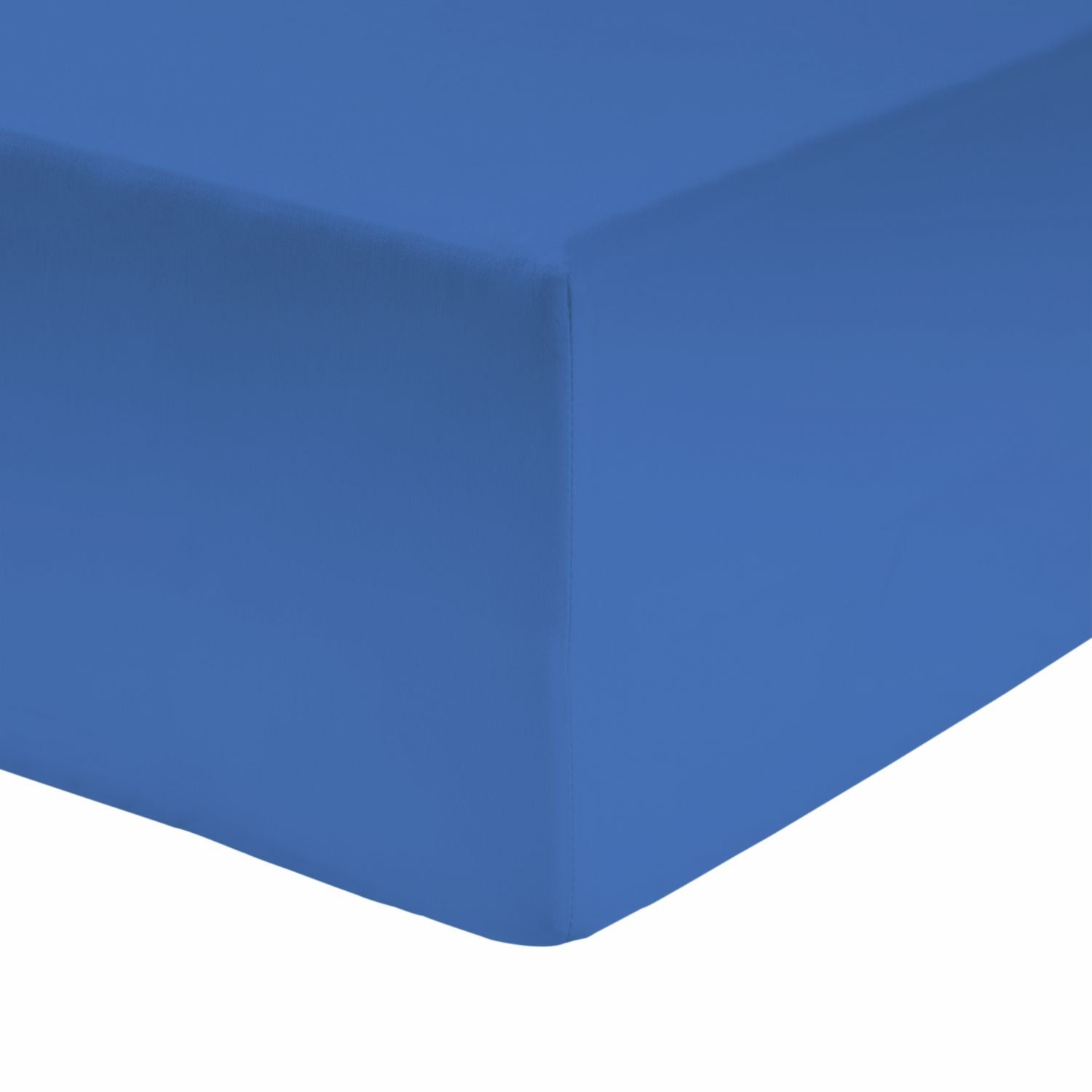 Habitat fitted sheet cobalt blue king size - UK version