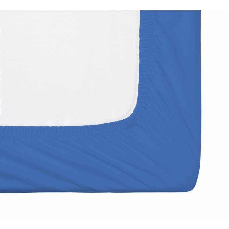 Habitat fitted sheet cobalt blue king size - UK version