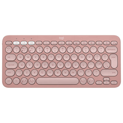 Argos Logitech Pebble Keys 2 K380S Wireless Keyboard - Rose- Buy online at McGrocer