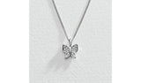 Revere Sterling Silver Butterfly Pendant Necklace GOODS Argos