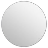 Home Essentials grey round wall mirror 70x70cm (British brand)