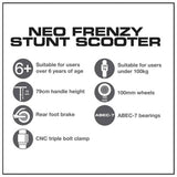 EVO Neo Frenzy Neochrome stunt scooter (British brand)