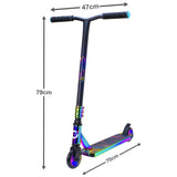 EVO Neo Frenzy Neochrome stunt scooter (British brand)