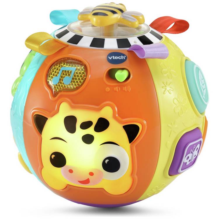 VTech Animal Discoveries Ball interactive baby toy, imported from the UK