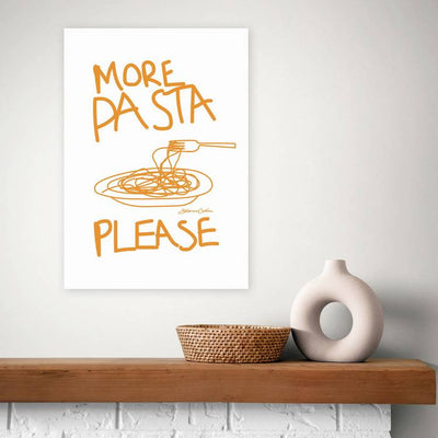 Argos East End Prints More Pasta Please Art Print - A3- Buy online at McGrocer