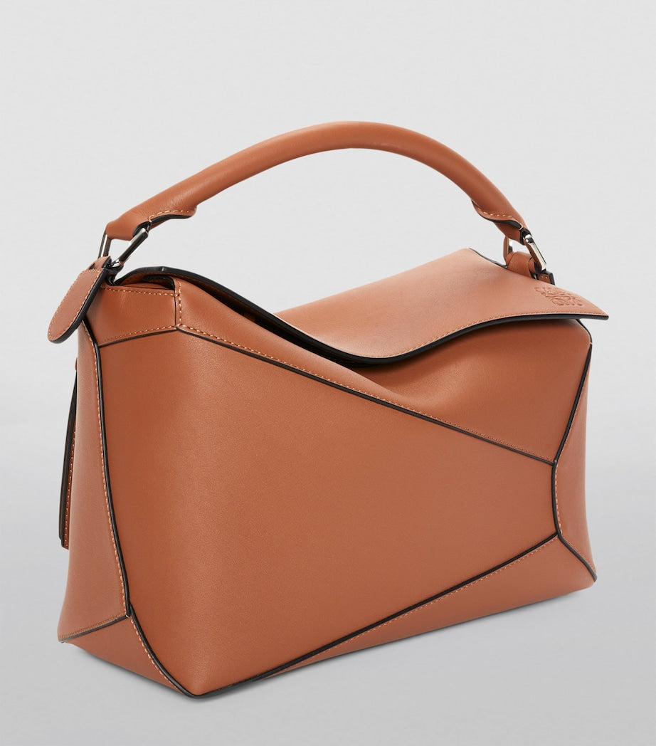 LOEWE Puzzle Edge top-handle bag in calfskin (British brand)