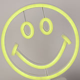 Searchlight smiley table lamp yellow 22cm - British product