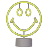 Searchlight smiley table lamp yellow 22cm - British product