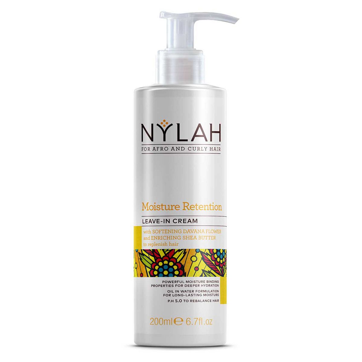 Nylahs Naturals Moisture Retention Leave in Curl Cream 200ml GOODS Boots   