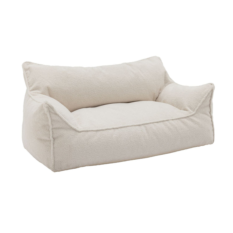 Kaikoo Kids Double Chair Bean Bag - Off White