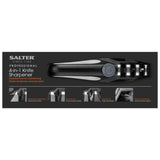 Salter hand held knife sharpener black 4-in-1 tool - British product