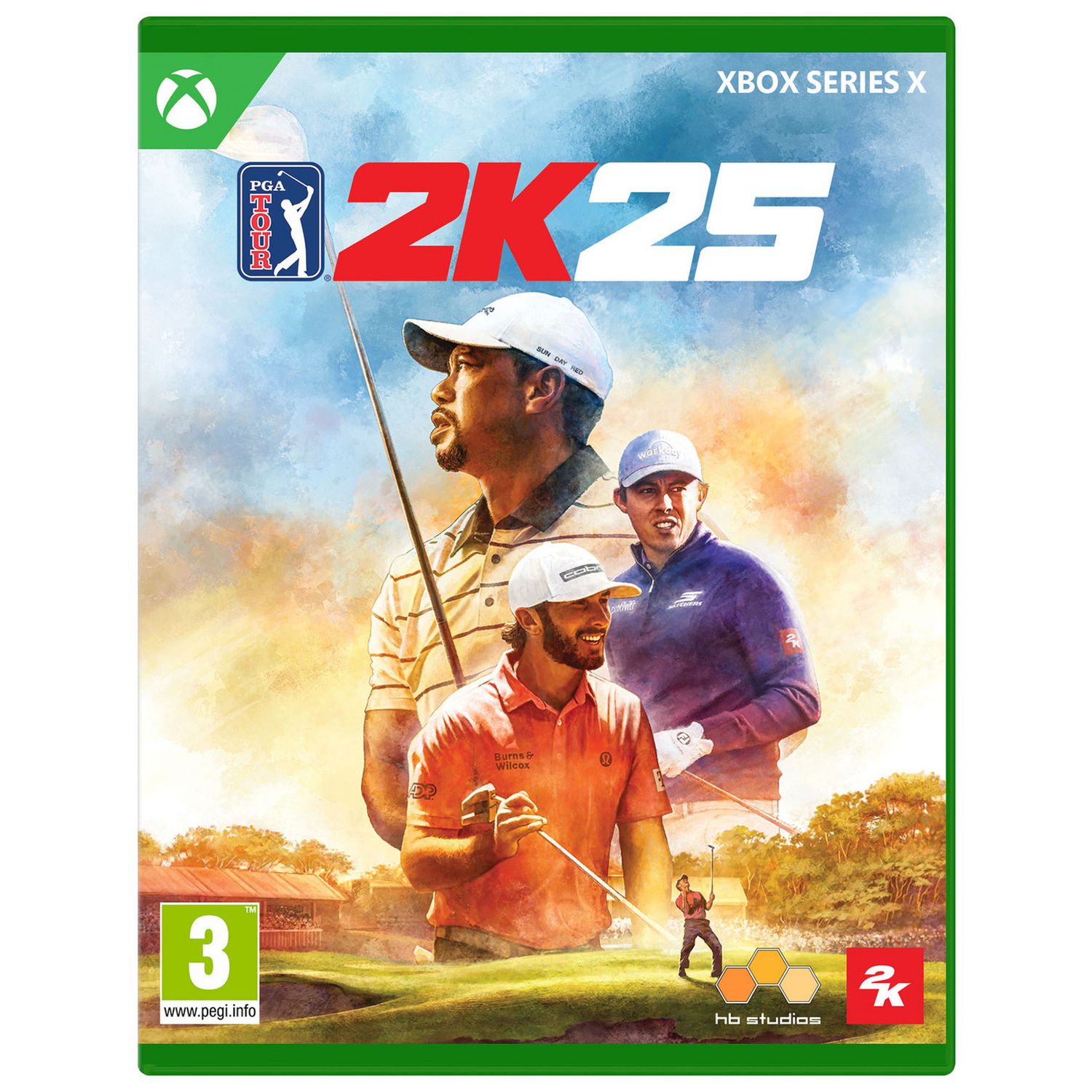 PGA TOUR 2K25 Xbox Series X game (British brand)