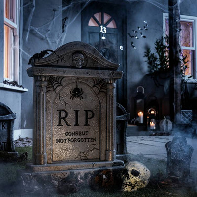 Argos Argos Home Halloween RIP Large Tombstone Decoration - 77.4 x 60.9 x 19.6 cm- Buy online at McGrocer