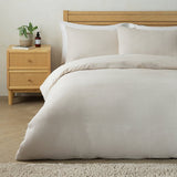 Habitat chunky waffle cream bedding set single, imported from the UK