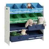 Argos Home kids 4 tier basket storage unit blue - British product