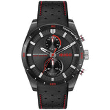 HUGO watch black leather strap multifunction 44mm, imported from the UK