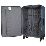 Featherstone large soft suitcase navy, imported from the UK