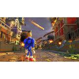 Sonic Forces PS4 video game disc, UK version