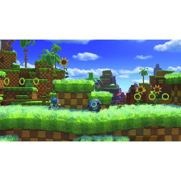 Sonic Forces PS4 video game disc, UK version