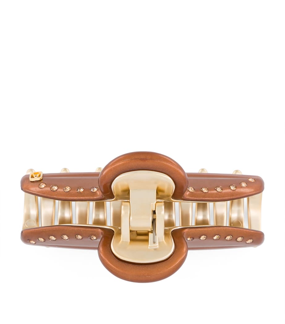 Alexandre de Paris gold-plated claw hair clip (British brand)