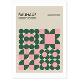 East End Prints pink Bauhaus art print A3 - British product