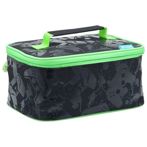 Smash Gamer insulated lunch bag with antibacterial lining (British brand)