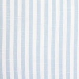 Habitat blue stripe ruffle cushion 43x43cm (British brand)