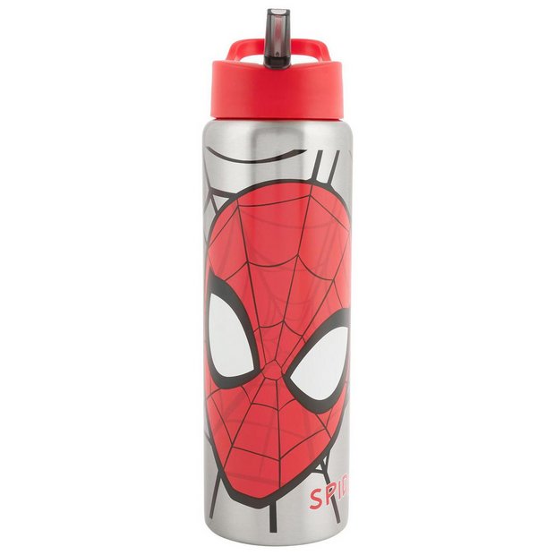 Spider-Man stainless steel sipper water bottle 750ml (British brand)